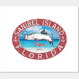 Sanibel Island, Florida, Tarpon Posters and Art